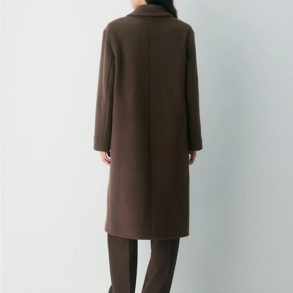 Aritzia brown pea coat - Picture 6 of 16